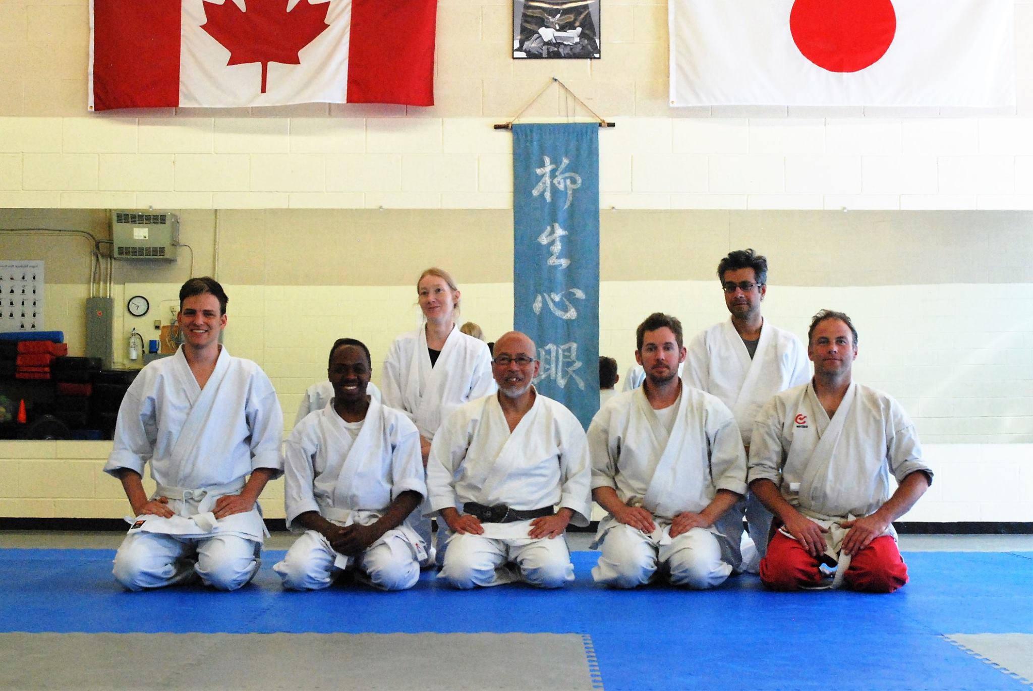 The Canadian Yagyu Shingan Ryu 2016 Seminar Group