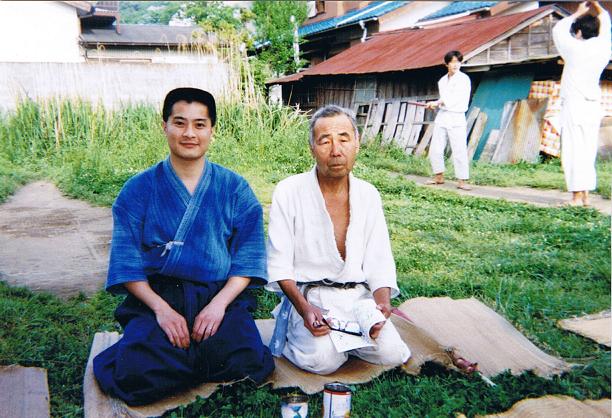 Mr. Tong with Mutoh Sensei