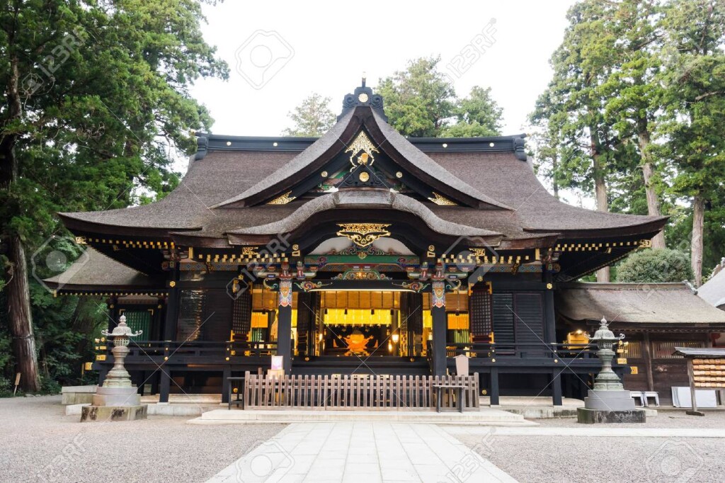 The Katori Shrine is a Shintō shrine in the city of Katori in Chiba Prefecture, Japan