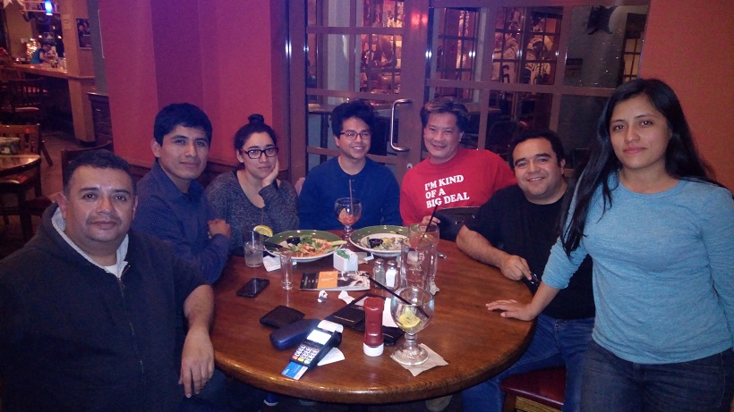 Having dinner as a family