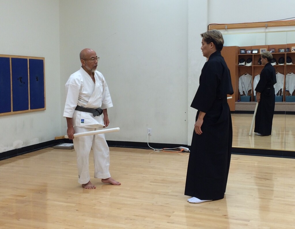 “Teaching in traditional budo is from the teacher to the student, heart to heart, without words.”