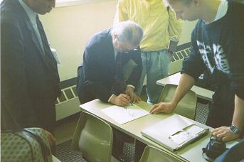 Meeting Yagyu Nobuharu Sensei (the 21st Soke of Yagyu Shinkage-ryu) at the Budo University